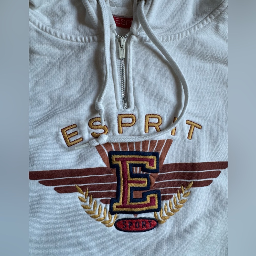 Esprit White Cotton Blend Sweater Collection - Picture 8 of 9